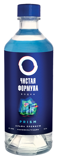 Vodkas: Vodka "Pure formula "Prism"